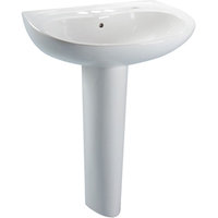 Pedestal Bathroom Sink 26'' x 21-1/2'' x 34'' Pedestal Bathroom Sink 26'' x 21-1/2'' x 34''