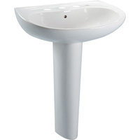 Pedestal Bathroom Sink 26'' x 21-1/2'' x 34'' Pedestal Bathroom Sink 26'' x 21-1/2'' x 34''