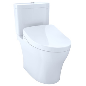 TMW4463056CEMFGA01 Aquia IV Two Piece Toilet - Cotton White TMW4463056CEMFGA01 Aquia IV Two Piece Toilet - Cotton White