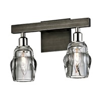 Bathroom Lighting (2 Bulbs) 12-1/4" Width Bathroom Lighting (2 Bulbs) 12-1/4" Width