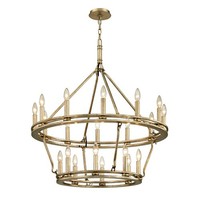 Mid Sized Chandelier 32" Width