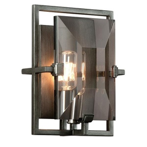 TB2822 Prism 1 Bulb Wall Sconce - Graphite TB2822 Prism 1 Bulb Wall Sconce - Graphite