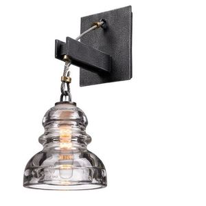 TB3131 Menlo Park 1 Bulb Wall Sconce - Old Silver TB3131 Menlo Park 1 Bulb Wall Sconce - Old Silver
