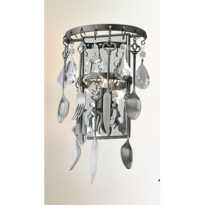 TB3801 Bistro 1 Bulb Wall Sconce - Graphite TB3801 Bistro 1 Bulb Wall Sconce - Graphite