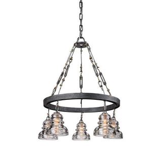 TF3135 Menlo Park Multi Light Pendant Light - Old Silver TF3135 Menlo Park Multi Light Pendant Light - Old Silver
