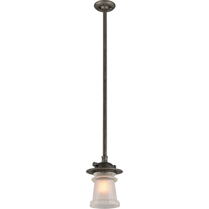 TF4357 Pearl Street Hanging Hanging Lantern - Charred Zinc TF4357 Pearl Street Hanging Hanging Lantern - Charred Zinc