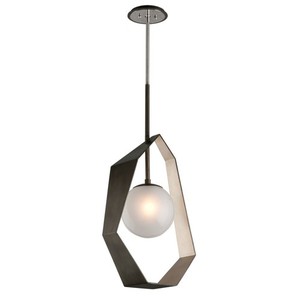 TF5534 Origami Entrance / Foyer Pendant Light - Graphite / Silver Leaf TF5534 Origami Entrance / Foyer Pendant Light - Graphite / Silver Leaf