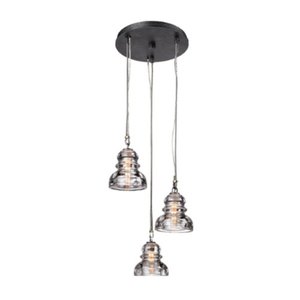 TF3133 Menlo Park Multi Light Pendant Light - Old Silver TF3133 Menlo Park Multi Light Pendant Light - Old Silver