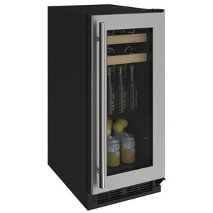 UU1215BEVS00A 1000 Series Beverage Center Wine Cooler & Beverage Center - Stainless Frame UU1215BEVS00A 1000 Series Beverage Center Wine Cooler & Beverage Center - Stainless Frame