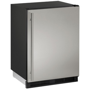 UU1224RFS00B 1000 Series Compact Refrigerator - Stainless Solid UU1224RFS00B 1000 Series Compact Refrigerator - Stainless Solid