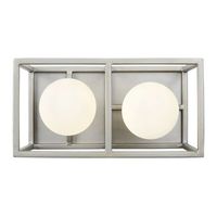 Bathroom Lighting (2 Bulbs) 9-2/3" Width Bathroom Lighting (2 Bulbs) 9-2/3" Width
