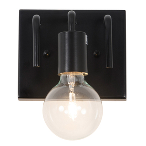 V219B01BL Socket-To-Me 1 Bulb Wall Sconce - Black V219B01BL Socket-To-Me 1 Bulb Wall Sconce - Black