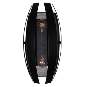 V287W02BL Sawyers Bar Multi Bulb Wall Sconce - Black V287W02BL Sawyers Bar Multi Bulb Wall Sconce - Black