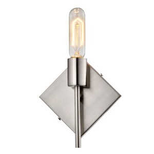 V310B01SN Museum 1 Bulb Wall Sconce - Satin Nickel V310B01SN Museum 1 Bulb Wall Sconce - Satin Nickel