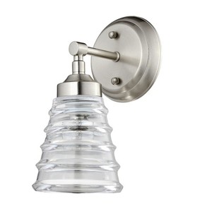 V313B01BN Amherst 1 Bulb Wall Sconce - Brushed Nickel V313B01BN Amherst 1 Bulb Wall Sconce - Brushed Nickel