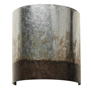 V323W01OG Cannery 1 Bulb Wall Sconce - Ombre Galvanized V323W01OG Cannery 1 Bulb Wall Sconce - Ombre Galvanized