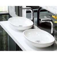 Vessel Style Bathroom Sink 21-5/8 x 13-3/8 x 4 Vessel Style Bathroom Sink 21-5/8 x 13-3/8 x 4