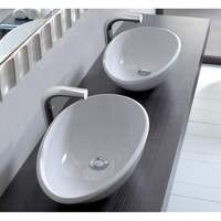 Vessel Style Bathroom Sink 22-1/2 x 13-3/5 x 5-1/2 Vessel Style Bathroom Sink 22-1/2 x 13-3/5 x 5-1/2