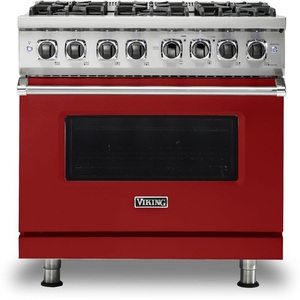 VVDR5366BARLP Professional 5 Series Dual Fuel Range - Apple Red VVDR5366BARLP Professional 5 Series Dual Fuel Range - Apple Red