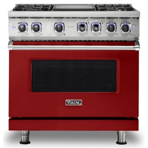 VVDR73624GARLP Professional 7 Series Dual Fuel Range - Apple Red VVDR73624GARLP Professional 7 Series Dual Fuel Range - Apple Red