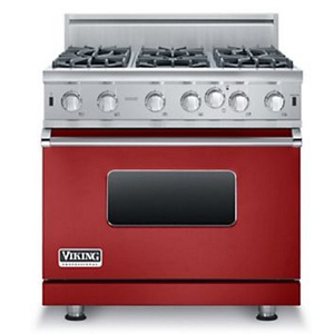 VVGIC53616BAR Professional 5 Series Gas Range - Apple Red VVGIC53616BAR Professional 5 Series Gas Range - Apple Red