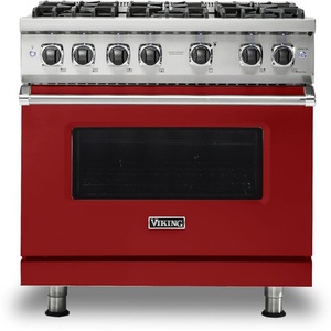 VVGR5366BAR Professional 5 Series Gas Range - Apple Red VVGR5366BAR Professional 5 Series Gas Range - Apple Red