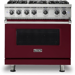 VVGR5366BBU Professional 5 Series Gas Range - Burgundy VVGR5366BBU Professional 5 Series Gas Range - Burgundy