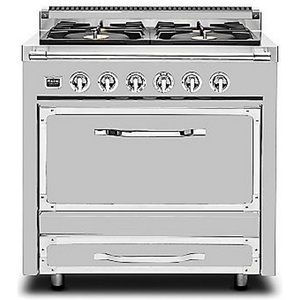 VTVDR3604BSS Tuscany Dual Fuel Range - Stainless Steel VTVDR3604BSS Tuscany Dual Fuel Range - Stainless Steel