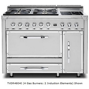 VTVDR4804FSS Tuscany Dual Fuel Range - Stainless Steel VTVDR4804FSS Tuscany Dual Fuel Range - Stainless Steel