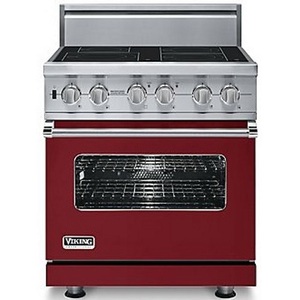 VVISC5304BAR Professional Series Electric Range - Apple Red VVISC5304BAR Professional Series Electric Range - Apple Red