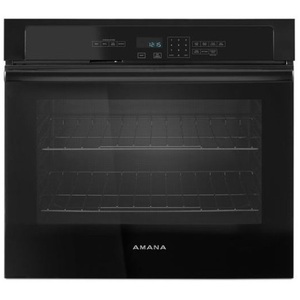 AAWO6313SFB Single Electric Wall Oven - Black AAWO6313SFB Single Electric Wall Oven - Black