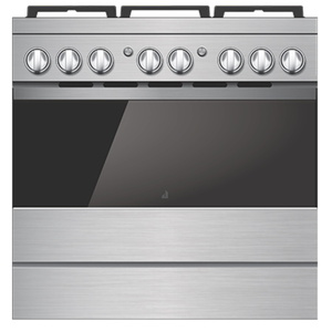 JJGRP536HM Noir Gas Range - Stainless Steel JJGRP536HM Noir Gas Range - Stainless Steel