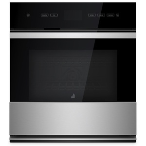 JJJW2427IM Noir Single Electric Wall Oven - Floating Black Glass JJJW2427IM Noir Single Electric Wall Oven - Floating Black Glass