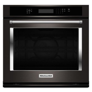 KKOSE500EBS Single Electric Wall Oven - Black Stainless KKOSE500EBS Single Electric Wall Oven - Black Stainless