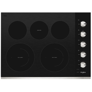WWCE77US0HS Electric Cooktop / Rangetop - Stainless Steel / Black WWCE77US0HS Electric Cooktop / Rangetop - Stainless Steel / Black