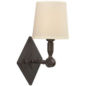 T600WEBWCN Webster 1 Bulb Wall Sconce - Polished Nickel / Desert Clay T600WEBWCN Webster 1 Bulb Wall Sconce - Polished Nickel / Desert Clay