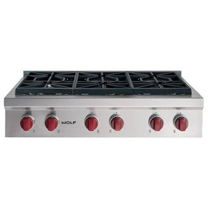 WSRT366LP Rangetop Cooktop / Rangetop - Stainless Steel WSRT366LP Rangetop Cooktop / Rangetop - Stainless Steel