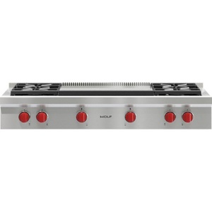 WSRT484DG Rangetop Cooktop / Rangetop - Stainless Steel WSRT484DG Rangetop Cooktop / Rangetop - Stainless Steel
