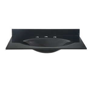 RGOT370BK Vanity Top Bathroom Vanity - Black RGOT370BK Vanity Top Bathroom Vanity - Black